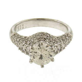 Platinum Engagement Ring Mounting