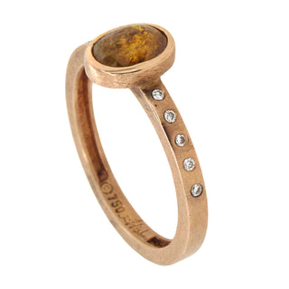 Natural Rose Cut Diamond Ring