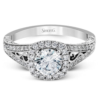 SimonG: Filigree Engagement Ring