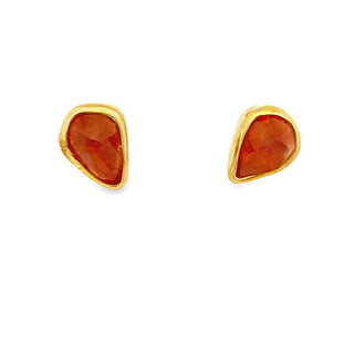 Margoni Studio: Spessartite Garnet Earring Studs
