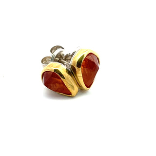 Margoni Studio: Spessartite Garnet Earring Studs