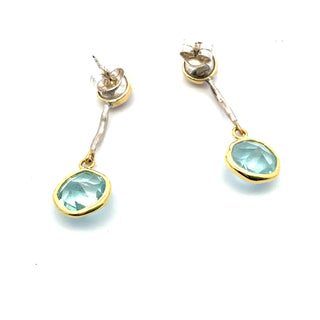 Margoni Studio: Morganite and Aquamarine Earrings