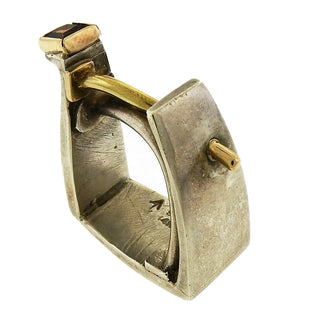 Garnet Sculptured Ring