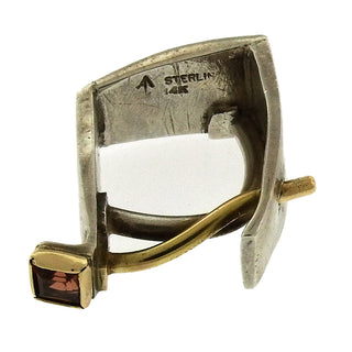 Garnet Sculptured Ring