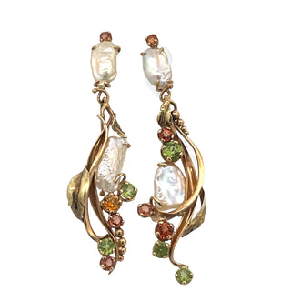 Angela Conty: Day Night Chandelier Earrings