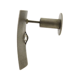 Platinum 'Sail' Earrings