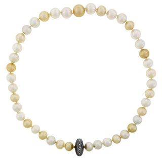 South Sea White and Golden Pearl Strand