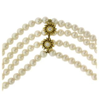 Pearl Diamond Choker