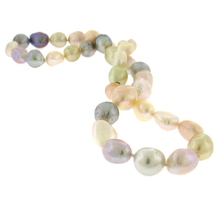 Pastel Pearl Strand Necklace