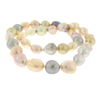 Pastel Pearl Strand Necklace