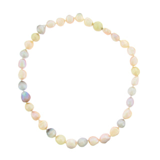 Pastel Pearl Strand Necklace
