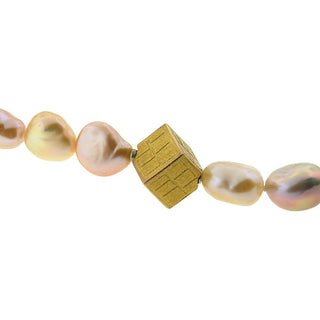 Pastel Pearl Strand Necklace