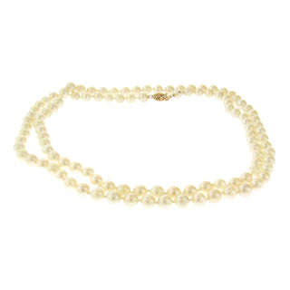 Opera Length Cultured Pearl Necklace