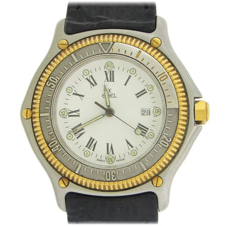 Two-Tone Ebel Discovery Diver's Quartz Watch