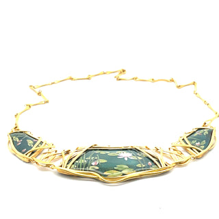 Larissa Podgoretz: 'Water Lilies' Necklace