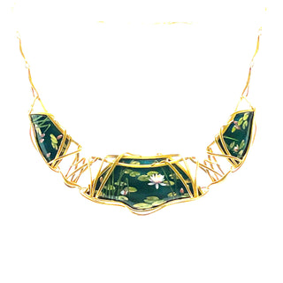 Larissa Podgoretz: 'Water Lilies' Necklace