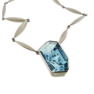 Gem Aquamarine Necklace