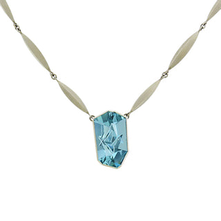 Gem Aquamarine Necklace