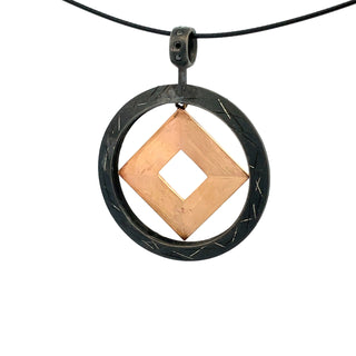 Eddie Sakamoto: Circling the Square Necklace