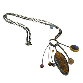 'Canyon' Cluster Necklace