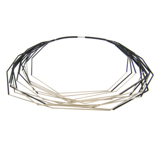 Maria Rzewuska: Sterling 12-Strand Necklace
