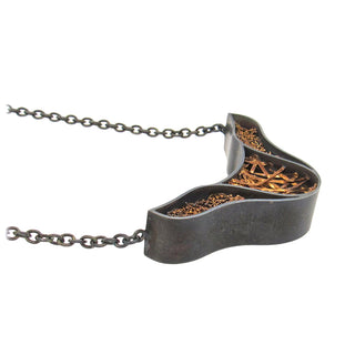 Arata Fuchi: Woven Sculptural Pendant Necklace