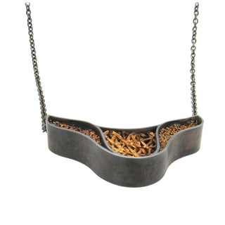 Arata Fuchi: Woven Sculptural Pendant Necklace