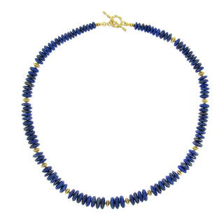 Barbara Heinrich: Lapis 18K Gold Necklace