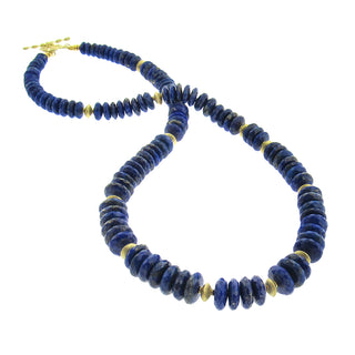 Barbara Heinrich: Lapis 18K Gold Necklace