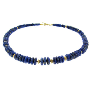 Barbara Heinrich: Lapis 18K Gold Necklace