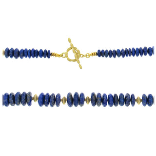 Barbara Heinrich: Lapis 18K Gold Necklace