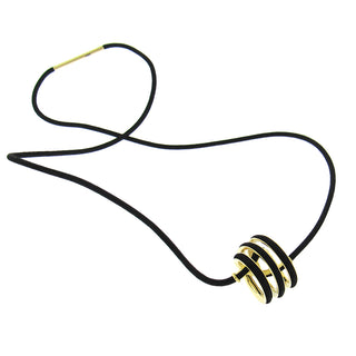 Timo Krapf: 18K Gold Fisherman's Knot Pendant Necklace