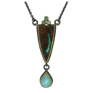 Michael Jensen: Matrix Opal Necklace