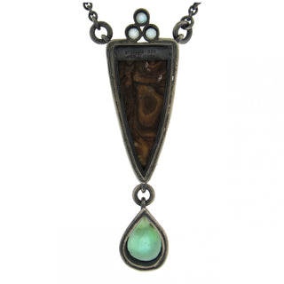 Michael Jensen: Matrix Opal Necklace