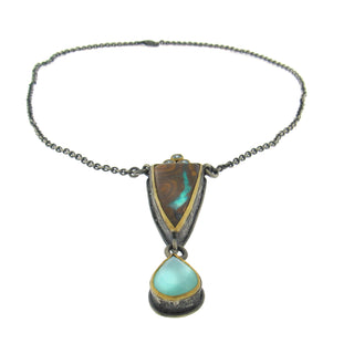 Michael Jensen: Matrix Opal Necklace