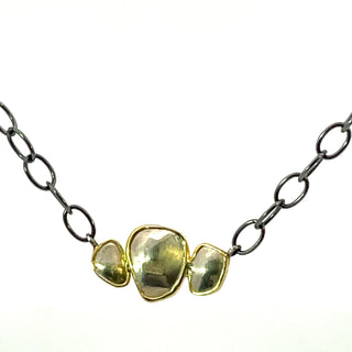 Margoni Studio: Peridot Green Amethyst Necklace