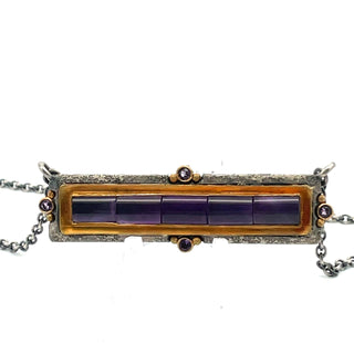 Michael Jensen: Amethyst Necklace