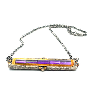 Michael Jensen: Amethyst Necklace
