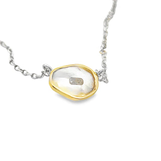 Margoni Studio: Rose-Cut Garnet Necklace