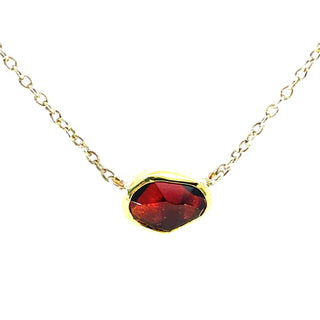 Margoni Studio: Rose-Cut Garnet Necklace