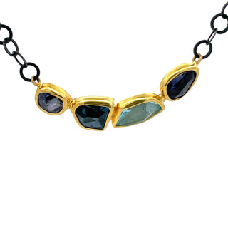Margoni Studio: Gem-Set Smile Necklace