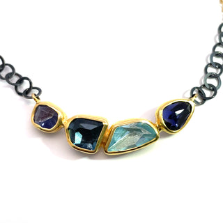 Margoni Studio: Gem-Set Smile Necklace