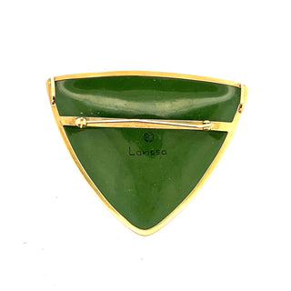 Larissa Podgoretz: 'The Swan' Brooch/Pendant