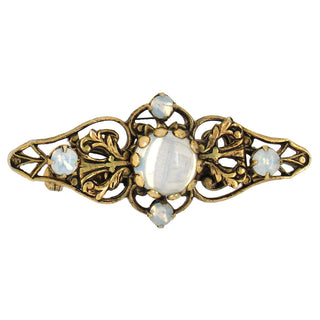 Antique Moonstone Pin