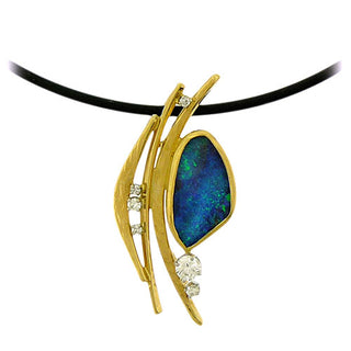 Boulder Opal Pin/Pendant
