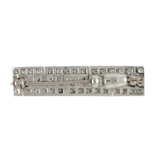 Diamond Deco Style Brooch