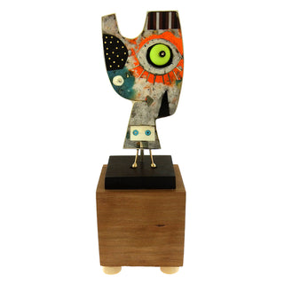 Tod Pardon: 'Yontal' Sculpture Brooch