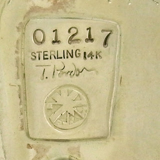 Tod Pardon: 'Yontal' Sculpture Brooch