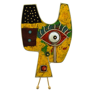 Tod Pardon: 'Treedom' Sculpture/Brooch