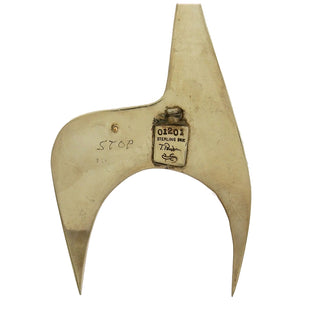 Tod Pardon: 'Stop' Brooch and Sculpture, 2001